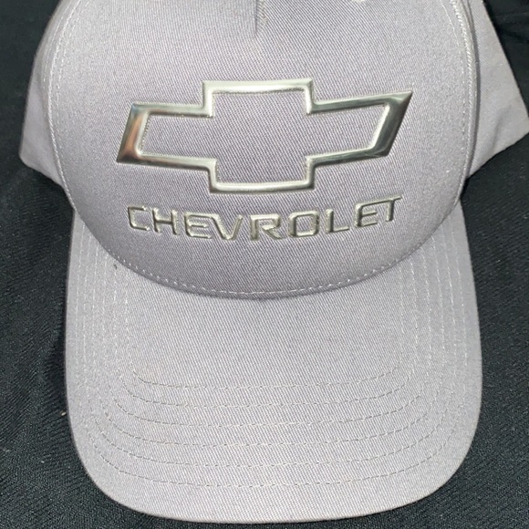 Grey Chevrolet SnapBack Hat - Picture 1 of 7